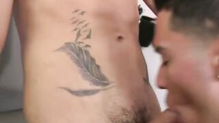 phenomenal Gay Orgy Jacob Gamble and Davey Anthony Unleash Their Unsatisfied Lust
