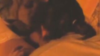 Busty MILF Rebecca Bardoux takes cum in mouth after wild sex