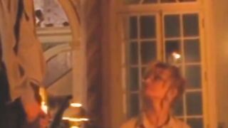 Busty MILF Rebecca Bardoux takes cum in mouth after wild sex