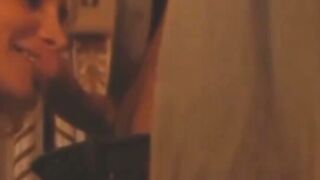 Busty MILF Rebecca Bardoux takes cum in mouth after wild sex
