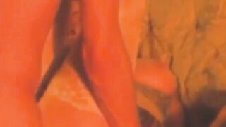 Busty MILF Rebecca Bardoux takes cum in mouth after wild sex