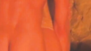 Busty MILF Rebecca Bardoux takes cum in mouth after wild sex