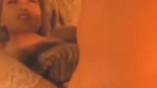 Busty MILF Rebecca Bardoux takes cum in mouth after wild sex