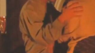 Busty MILF Rebecca Bardoux takes cum in mouth after wild sex