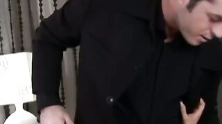 Dominated sub endures anal sex and rough whipping