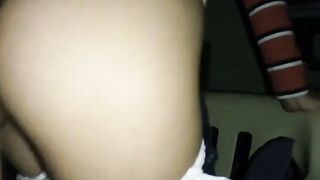 I Sneakily Fuck My Girl's Sister and Cum on Her Back!