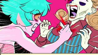 STABBING THE WAITRESS