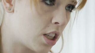 Yellow haired Madi Collins craves a huge cock so I shoved mine into her