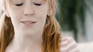 Yellow haired Madi Collins craves a huge cock so I shoved mine into her