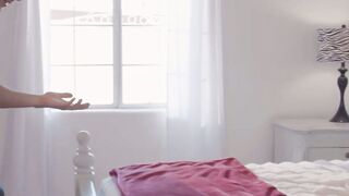 Hot dude Codey Steele eats the redhead pink wet tight pussy