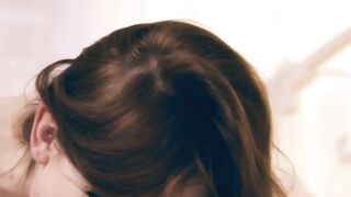 Pretty Maya Kendrick banged hard by redhead Aspen Brooks