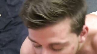 MONSTER COCK EXPLOSION Mike Baron Takes Aj Monroes Thick Shaft to New Depths