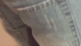 Bondage Japanese babe cant hold it and piss down her legs