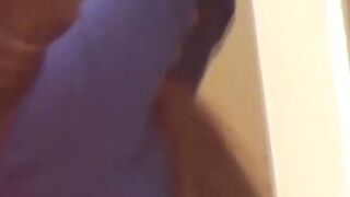 Bondage Japanese babe cant hold it and piss down her legs
