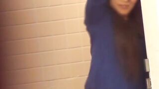 Bondage Japanese babe cant hold it and piss down her legs