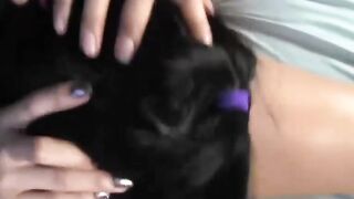 Two sexy horny trannies share one sluts wet and tight pussy