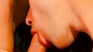 Handsome twink cock sucked and anally railed by his lover