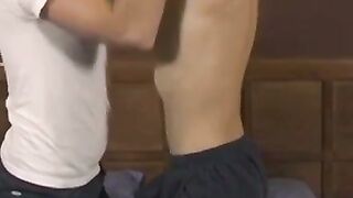 Kinky teen Tyler Bradley ass ravaged by his thick cock buddy