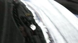 Redhead hooker sucks big dick before being pounded on camera
