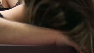 Submissive minx gets her pussy tormented and strapon banged