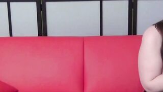 Curvy teen babe Lucy Lane blows big cock glasses nerd POV