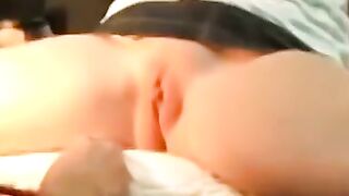 Deep and hard slamming with blonde girl and big cocked dude