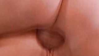 Busty retro blonde Brittany Andrews spreads legs for dick