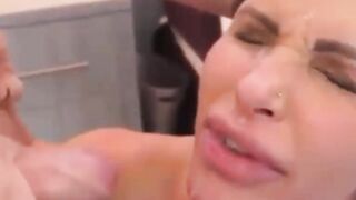 Big massive huge facial cumshot compilation
