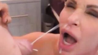 Big massive huge facial cumshot compilation