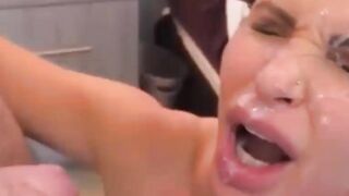 Big massive huge facial cumshot compilation