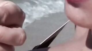 Busty sub dominated and used for pleasure by two lesbians