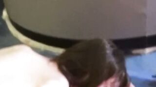 Naughty UK babe Kitty Creamer doggystyle pounded after BJ