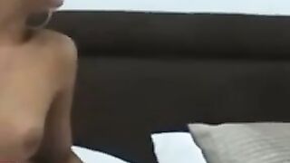 Brunette lesbians eat each others pussies after dildo play