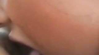 Brunette lesbians eat each others pussies after dildo play