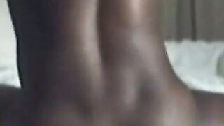 Ebony Cam Girl Shows Off Her Hot Body
