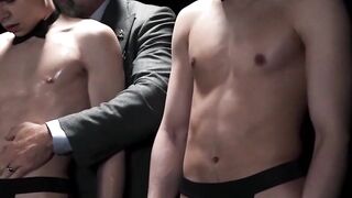 Austin Young bent over for Lance Charger's throbbing hard dick