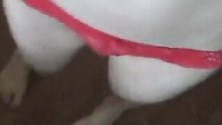 Nerdy Girl Gives a Sloppy Blowjob