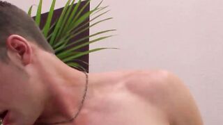 COLE DESPERATELY CUMS ON TYS BEAUTIFUL FACE AFTER NUMEROUS RITUALS OF DEEP THROATING AND ANAL