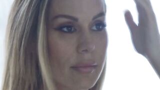 Blonde MILF Mckenzie Lees big boobs bounces hard while I penetrate her