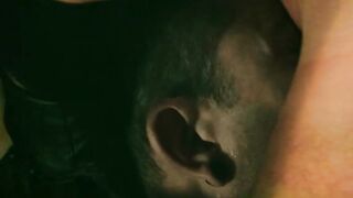 Saddistic Colton Reece mouth fucks and fisted Quin Quire