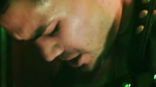 Saddistic Colton Reece mouth fucks and fisted Quin Quire