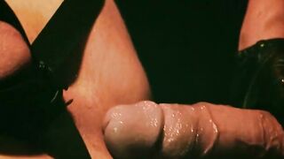 Saddistic Colton Reece mouth fucks and fisted Quin Quire