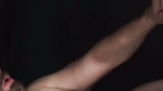 Submissive twink deepthroats hunk before raw doggystyle fuck