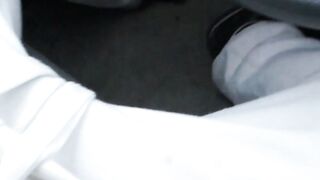 Euro street whore picked up and fucked doggystyle outdoor