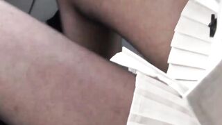 Euro street whore picked up and fucked doggystyle outdoor