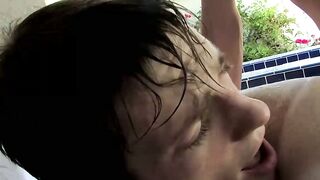 Pool Party GOES WET!  Hot Twink Cum Frenzy Will Leave You Breathless!