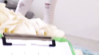 Asian teen Jade Luv pounded by stepdad and swallowed big cum