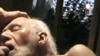 Grandpa Sucking Off a Hunk 3