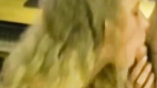 Pretty blonde Tia gets a juicy oral before being pounded