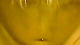 Pretty blonde Tia gets a juicy oral before being pounded
